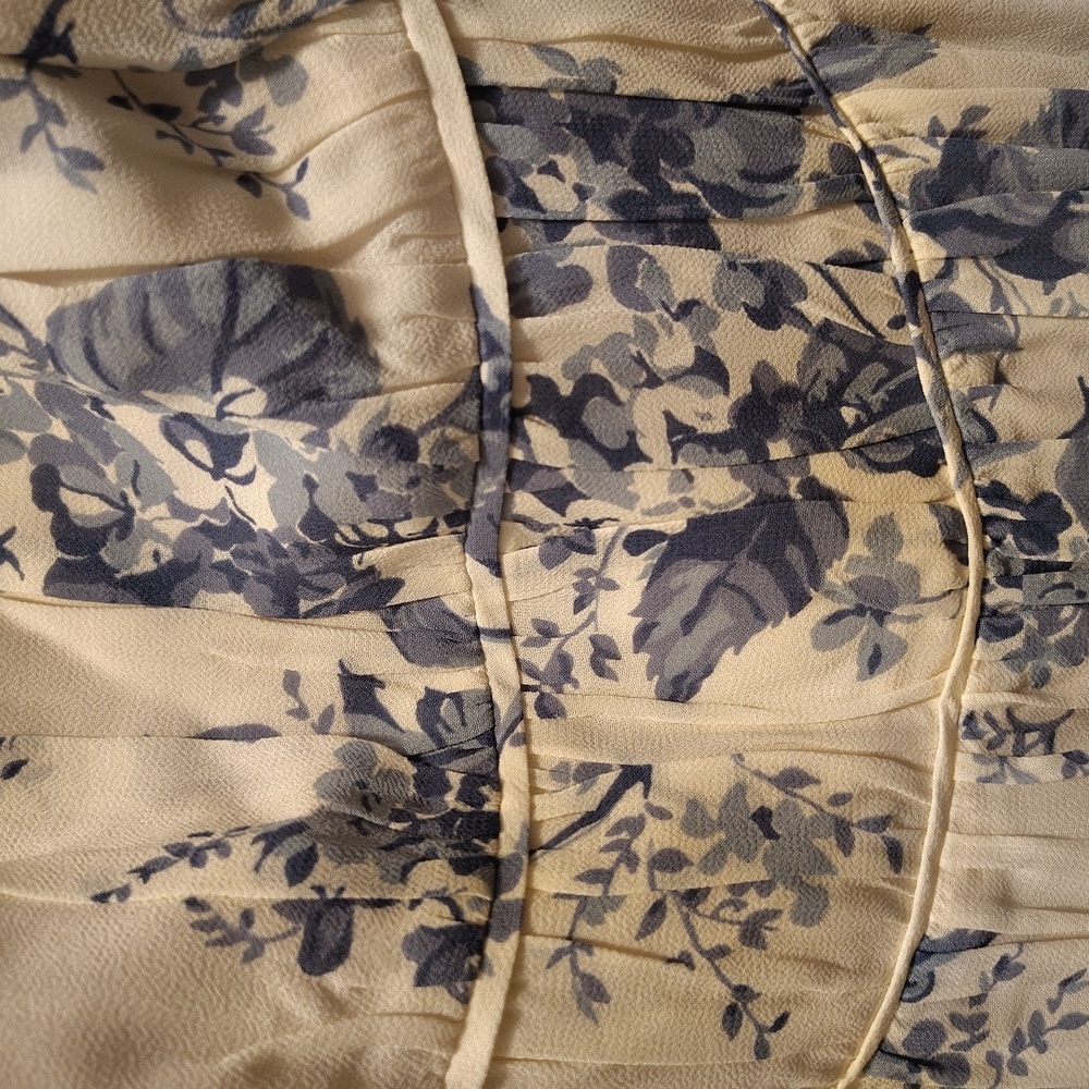 Reformation Blue Floral Maxi Dress - Picture 13 of 14